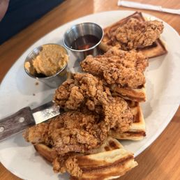 Chicken waffles Chicken waffles