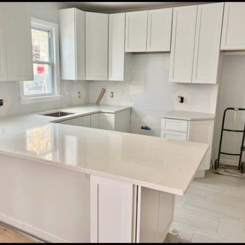 ESP Marble Granite - Kitchen countertop material Sparkling white :929 499-4063 - General Contractors Near Me - New York, New York