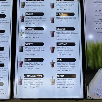 Blended - Menu for Smoothies - Juice Bars & Smoothies Near Me - Madison, Wisconsin Blended - Menu for Smoothies - Juice Bars & Smoothies Near Me - Madison, Wisconsin