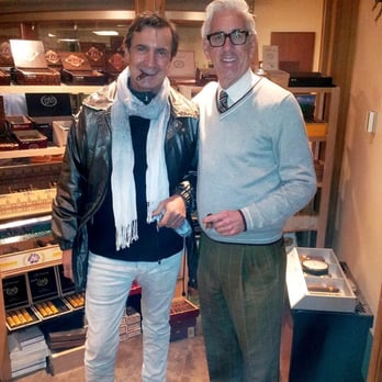 Jack Schwartz Importer - Billy with Litto Gomez of La Flor Dominicana - Tobacco Shops Near Me - Chicago, Illinois