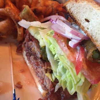 Rivets American Grill - My icky sticky sandwich - Bars Near Me - Modesto, California