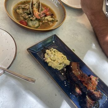 19 Raw - Seafood ceviche and pork belly - Seafood Near Me - Edgartown, Massachusetts