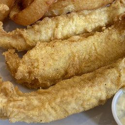 Catfish strips.