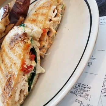 Corner Bakery Cafe - Chicken pomodori sandwich panini - Cafes Near Me - Fresno, California
