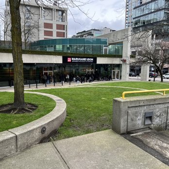Marugame Udon - a view of a park in a city - Japanese Near Me - Vancouver, British Columbia Marugame Udon - a view of a park in a city - Japanese Near Me - Vancouver, British Columbia