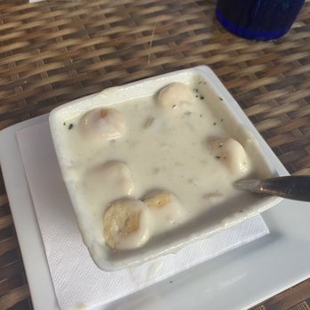 Hobo's Cafe - Clam chowder soup - New American Near Me - Key Largo, Florida