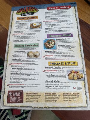 Menu photo 7 Crabby's Bar & Grill Clearwater Beach, FL Menu photo 7 Crabby's Bar & Grill Clearwater Beach, FL