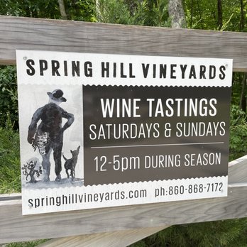 Spring Hill Vineyards - Wineries Near Me - Washington Depot,, Connecticut Spring Hill Vineyards - Wineries Near Me - Washington Depot,, Connecticut