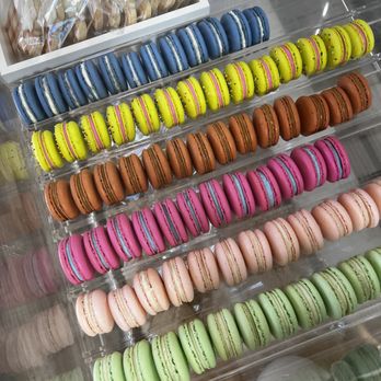 Sweet & Frosted Bakery - a display of macarons - Bakeries Near Me - Levelland, Texas Sweet & Frosted Bakery - a display of macarons - Bakeries Near Me - Levelland, Texas