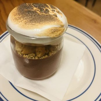 Saba - Chocolate hazelnut pudding. - Mediterranean Near Me - New Orleans, Louisiana Saba - Chocolate hazelnut pudding. - Mediterranean Near Me - New Orleans, Louisiana