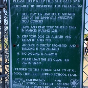 Mango Park - Park Rules - Parks Near Me - Sunnyvale, California
