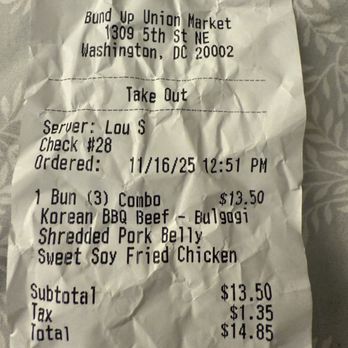 Bun'd Up - Asian Fusion Near Me - Washington, DC, District of Columbia