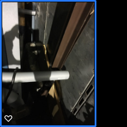 BestDarnMovers - In the middle is my unwrapped couch cushion used to pad my treadmill and dirty garage stuff.  Didn't help, plastic tray on treadmill broke