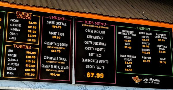 Menu photo 4 La Tapatia Mexican Grill Fontana, CA Menu photo 4 La Tapatia Mexican Grill Fontana, CA