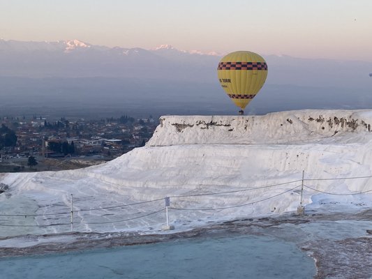 Travertines of Pamukkale by null