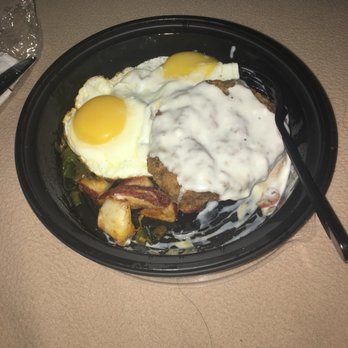Denny's - Country Fried Steak Skillet w Eggs! Only $8!! - American Near Me - Warwick, Rhode Island