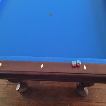 Expert Pool Table Moving & Recovering - Euro blue...perfectly balanced and beautiful! - Pool & Billiards Near Me - Temecula, California Expert Pool Table Moving & Recovering - Euro blue...perfectly balanced and beautiful! - Pool & Billiards Near Me - Temecula, California