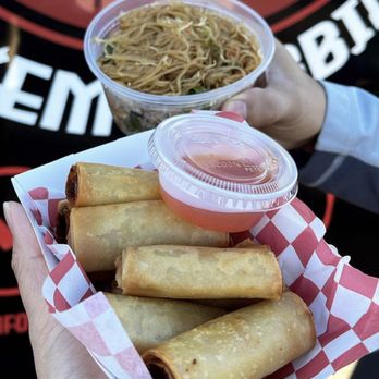 Sactown Grub Truck - Order of lumpia.
Side of Pancit - Food Trucks Near Me Sactown Grub Truck - Order of lumpia.
Side of Pancit - Food Trucks Near Me