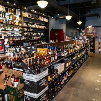 Ace Spirits - shelves of alcohol and liquor in a liquor store - Beer, Wine & Spirits Near Me - Hopkins, Minnesota