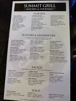 Menu photo 2 Summit Grill Kitchen & Cocktails Fort Wayne, IN Menu photo 2 Summit Grill Kitchen & Cocktails Fort Wayne, IN