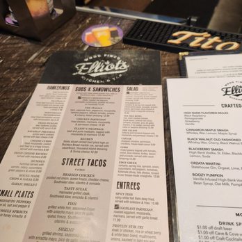 Elliot's Wood Fired Kitchen & Tap - Pizza Near Me - Pataskala, Ohio