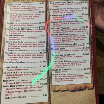 Mi Pueblo - Menu 12/29/25 - Mexican Near Me - Sebastopol, California