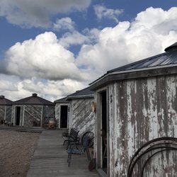 Grain Bin Antique Town - The old grain bins are filled with antiques.