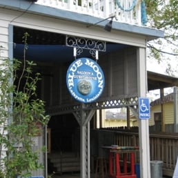 The bar attached to the house.