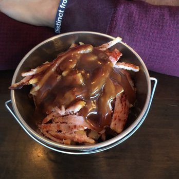 Ramona's Kitchen - Meat poutine with peameal bacon - Breakfast & Brunch Near Me - Markham, Ontario Ramona's Kitchen - Meat poutine with peameal bacon - Breakfast & Brunch Near Me - Markham, Ontario