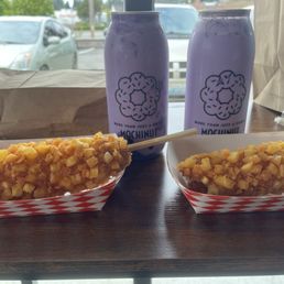 Ube Fresh Milk/Gamsung Potato Ricedog