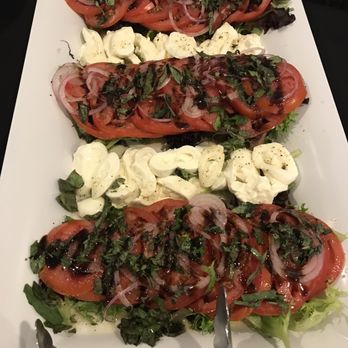 Bartolino's South - Caprese Salad for our large party - Italian Near Me - St. Louis, Missouri Bartolino's South - Caprese Salad for our large party - Italian Near Me - St. Louis, Missouri