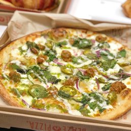 Green Stripe Pesto Drizzle Over Chicken