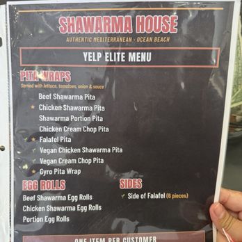 Elite Experience: Shawarma House - Yelp Events Near Me - San Diego, California