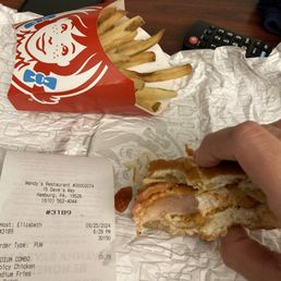 Spicy Chicken Sandwich Spicy Chicken Sandwich