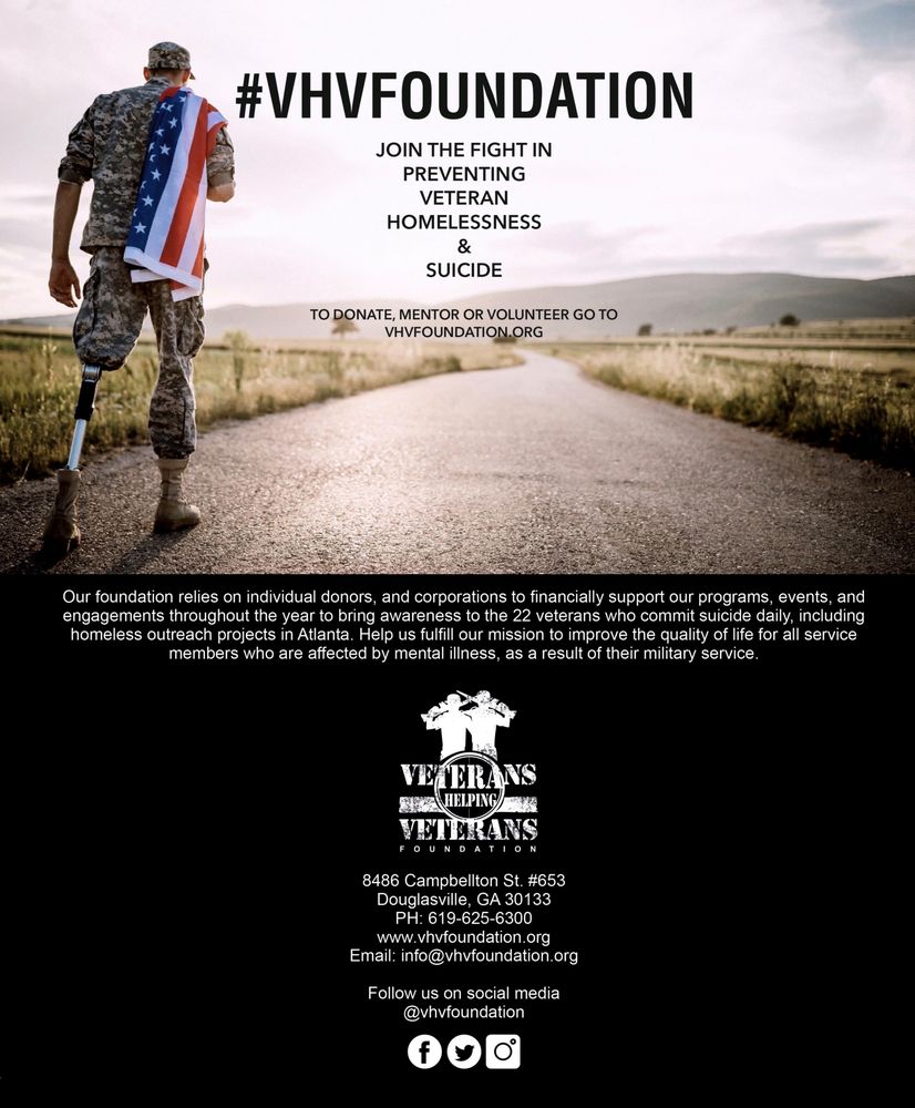 VETERANS HELPING VETERANS FOUNDATION Updated September 2024 8486