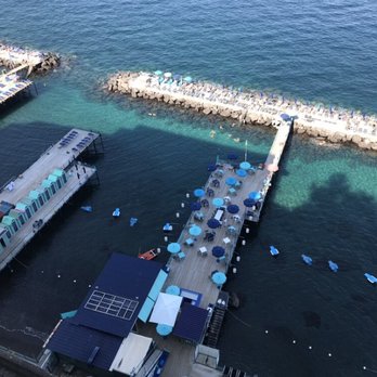 Marameo - Looking down on the Restaurant - Beaches Near Me - Sorrento, NA