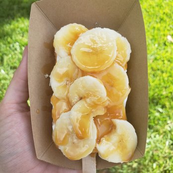 Holy City Waffles - My favorite: white chocolate, banana, caramel waffle - Food Trucks Near Me Holy City Waffles - My favorite: white chocolate, banana, caramel waffle - Food Trucks Near Me