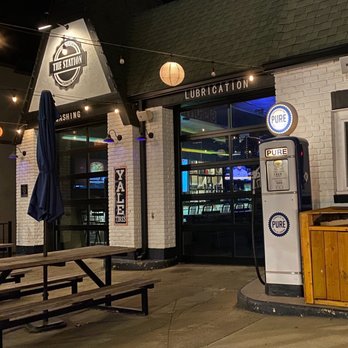 The Station - Open doors for an open space to get a beer or two and enjoy a relaxing evening outside. - Beer Bar Near Me - Mocksville, North Carolina