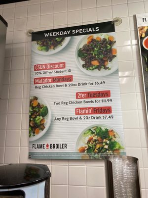 Menu photo 8 The Flame Broiler - Northridge Northridge, CA Menu photo 8 The Flame Broiler - Northridge Northridge, CA