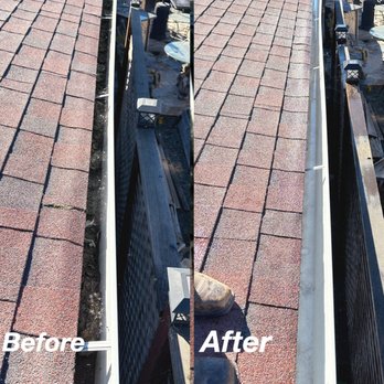 Holbrook’s Gutter Cleaning Services - Before and after - Gutter Services Near Me Holbrook’s Gutter Cleaning Services - Before and after - Gutter Services Near Me