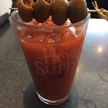 Hot Suppa - Their famous Bloody Mary - Breakfast & Brunch Near Me - Portland, Maine
