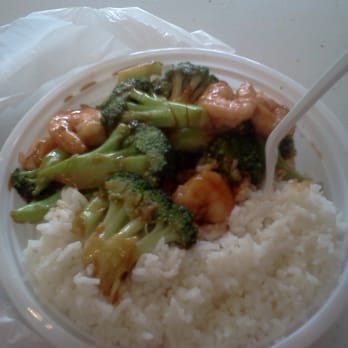 China Garden - Shrimp with broccoli lunch special - Chinese Near Me - White Plains, New York