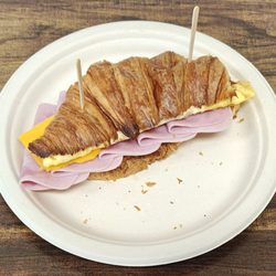 Mikara Cafe - Eggs, Ham, and Cheese Sandwich