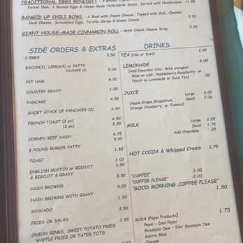 Hoot Owl Cafe - Menu Page 3 7/21/23 - Diners Near Me - Ponderay, Idaho Hoot Owl Cafe - Menu Page 3 7/21/23 - Diners Near Me - Ponderay, Idaho