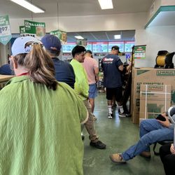 Huge line