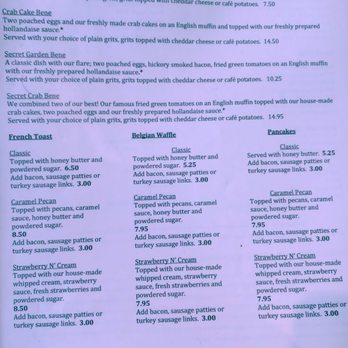 Secret Garden Cafe - Cafes Near Me - Jacksonville, Florida