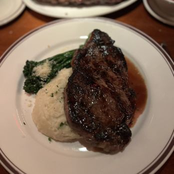 Ozzie's Good Eats - Ozzie's 5-Star Reserve Ribeye with Mashed Potatoes and Broccolini - American Near Me - Fairfax, Virginia Ozzie's Good Eats - Ozzie's 5-Star Reserve Ribeye with Mashed Potatoes and Broccolini - American Near Me - Fairfax, Virginia
