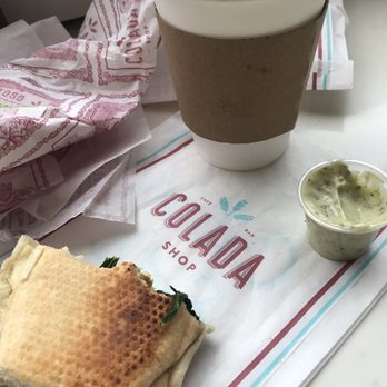 Colada Shop - Breakfast sandwich, cilantro aioli, small coffee - Coffee & Tea Near Me - Washington, DC, District of Columbia Colada Shop - Breakfast sandwich, cilantro aioli, small coffee - Coffee & Tea Near Me - Washington, DC, District of Columbia