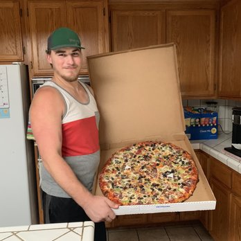 Milano Pizza - King Kong combo pizza. Soooo good! And we actually had leftovers for once! - Pizza Near Me - Tracy, California Milano Pizza - King Kong combo pizza. Soooo good! And we actually had leftovers for once! - Pizza Near Me - Tracy, California