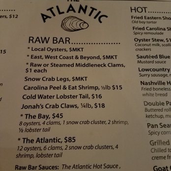 The Atlantic - Seafood Near Me - Virginia Beach, Virginia